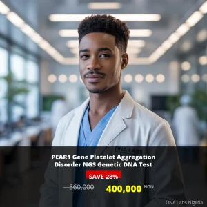 PEAR1 Gene Platelet Aggregation Disorder NGS Genetic DNA Test - 400
