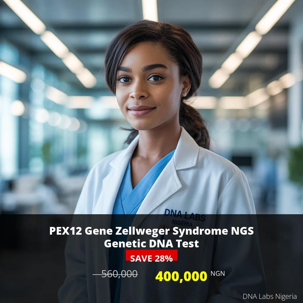 PEX12 Gene Zellweger Syndrome NGS Genetic DNA Test - Affordable Price in Nigeria