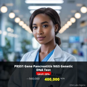 PRSS1 Gene Pancreatitis NGS Genetic DNA Test - 400