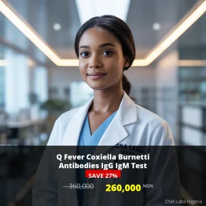 Q Fever Coxiella Burnetti Antibodies IgG IgM Test - 360