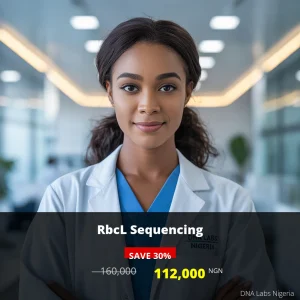 RbcL Sequencing Test in Nigeria – 112