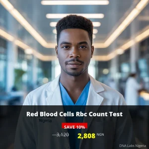 Red Blood Cells RBC Count Test - 2808 NGN - Nigeria