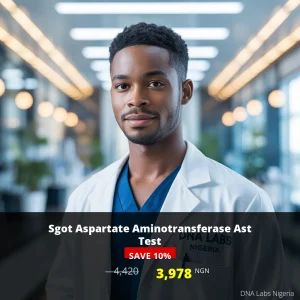 Sgot Aspartate Aminotransferase Ast Test - 3978 NGN - Nigeria