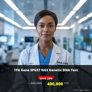 TFG Gene SPG57 NGS Genetic DNA Test - 400000 NGN - Nigeria