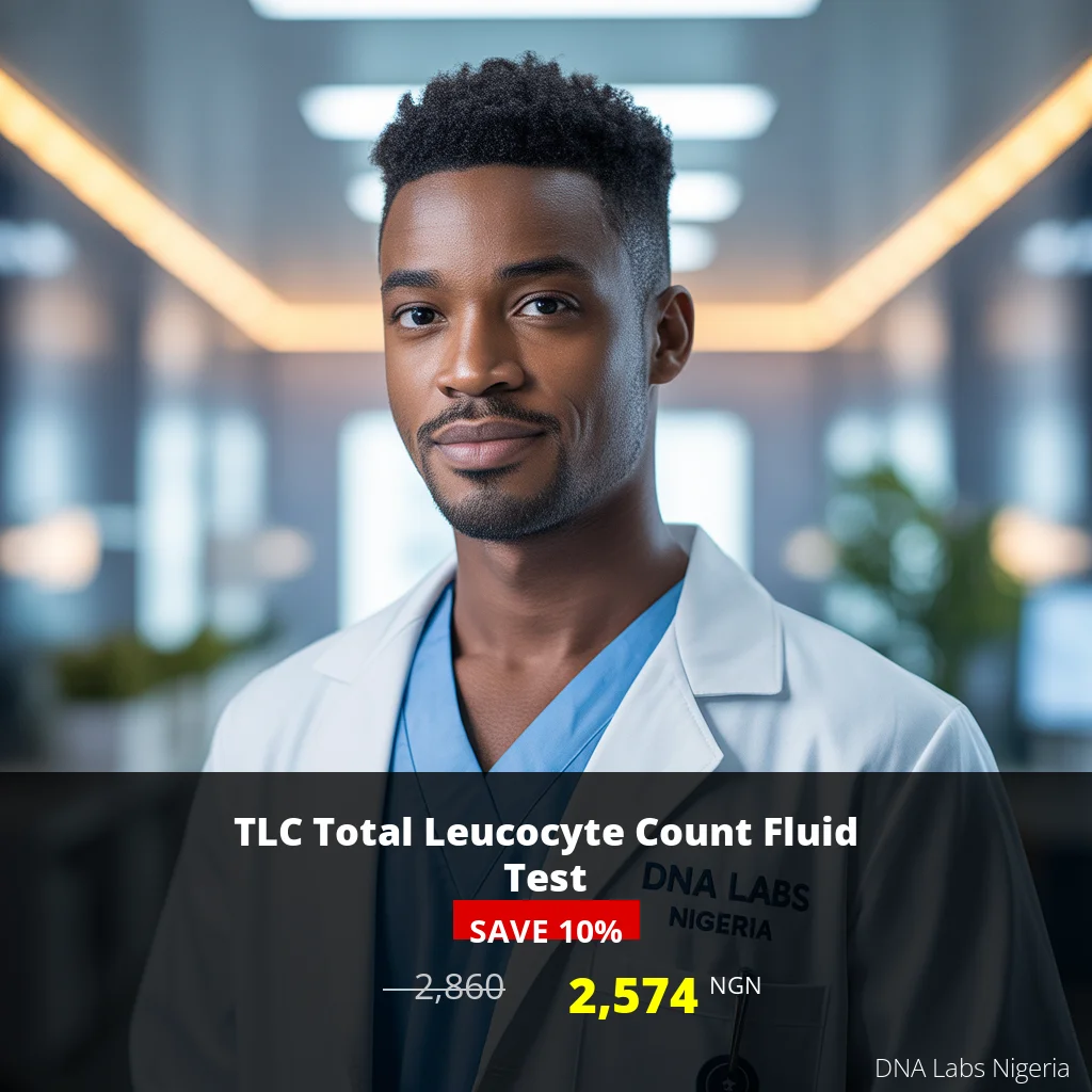 TLC Total Leucocyte Count Fluid Test - 2860 NGN - DNA Labs Nigeria