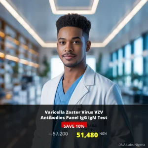 Varicella Zoster Virus VZV Antibodies Panel IgG IgM Test - 51480 NGN - Nigeria