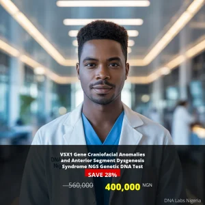VSX1 Gene Craniofacial Anomalies and Anterior Segment Dysgenesis Syndrome NGS Genetic DNA Test - 400000 NGN - Nigeria
